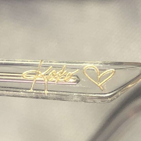 EUC KLOE KARDASHIAN DIFF Eyewear Reflective Lenses Rose Gold Hardware - Picture 12 of 12